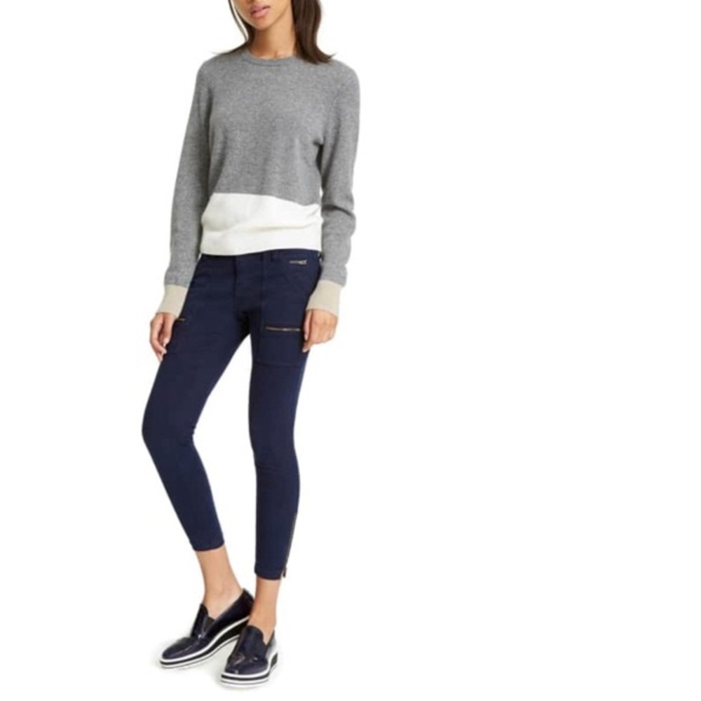 Equipment Shirley Colorblock Cashmere Sweater